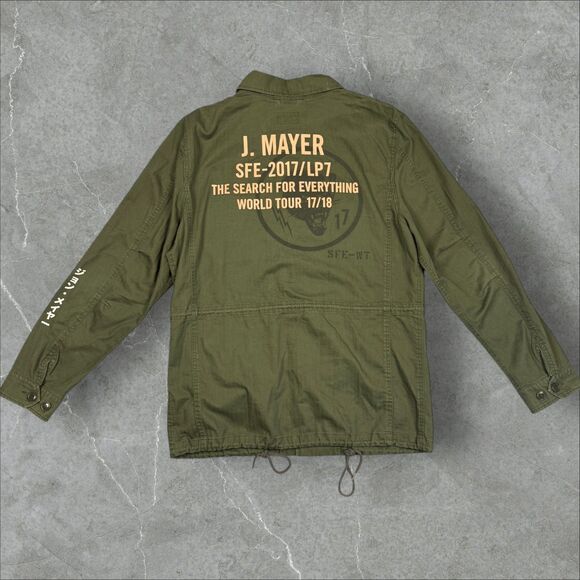 John Mayer Alpha Industries "The Search for Everything" World Tour Field Coat XL - Picture 2 of 7